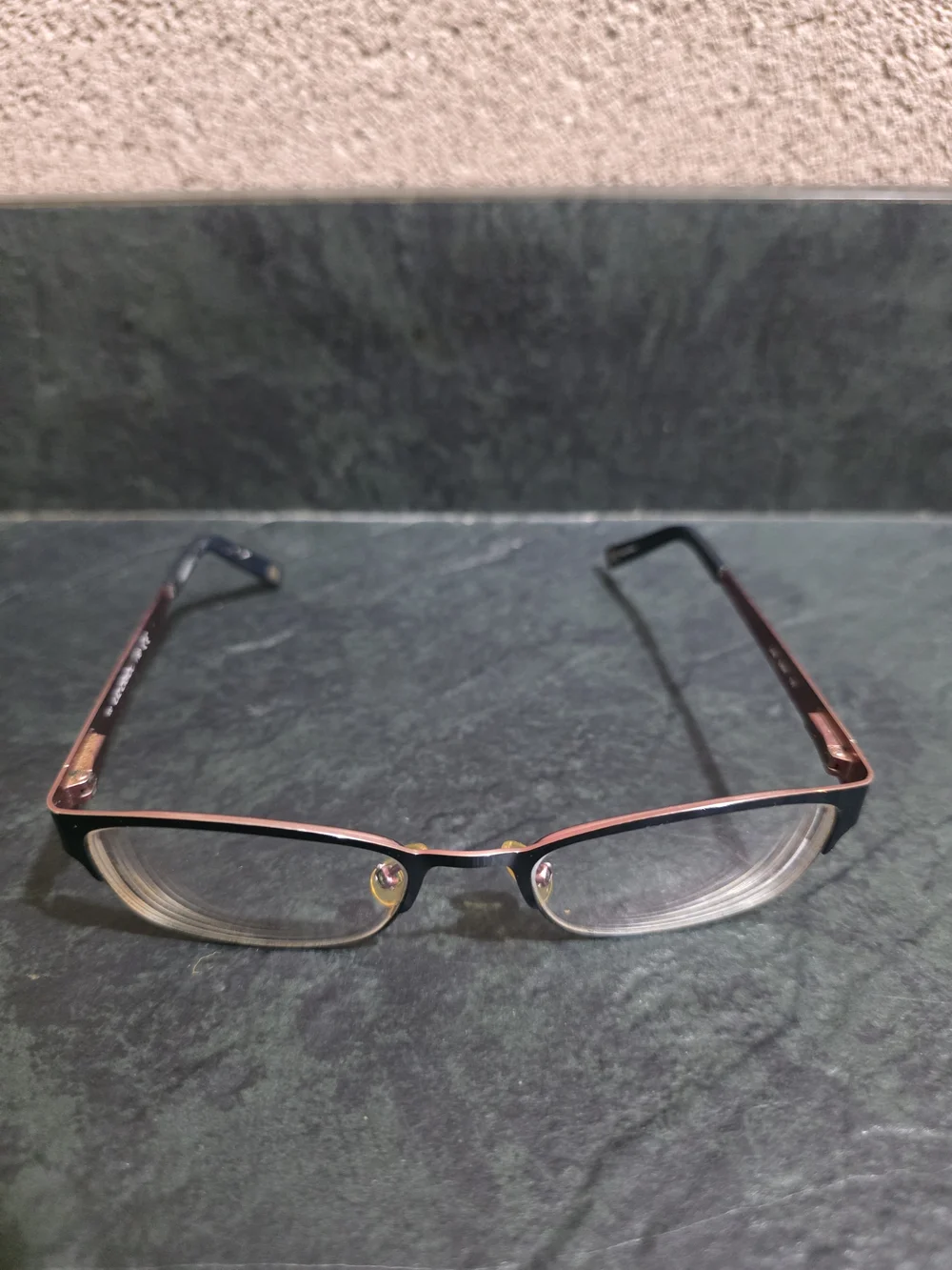 Liz Claiborne L 438 EYEGLASSES 0JBW Navy 48-17-130 8-2 Made In China